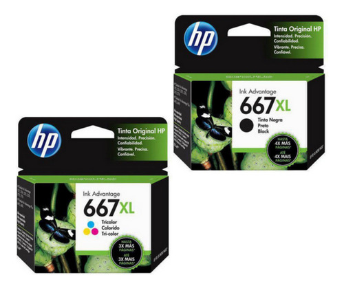 HP 667XL Original 
